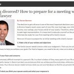 Getting divorced? How to prepare for a meeting with a family lawyer